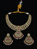 Ankuna Maharani Kundan Choker Set