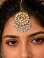 Ankuna Pastel Pearl Heritage Choker Necklace Set