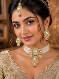 Ankuna Ivory Pearl Heritage Choker Necklace Set