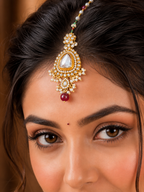 Ankuna Ivory Pearl Heritage Choker Necklace Set