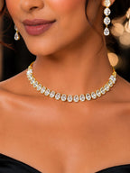 Ankuna Celeste Crystal Choker Set