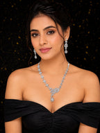 Ankuna Celestial Bloom Diamond Necklace Set